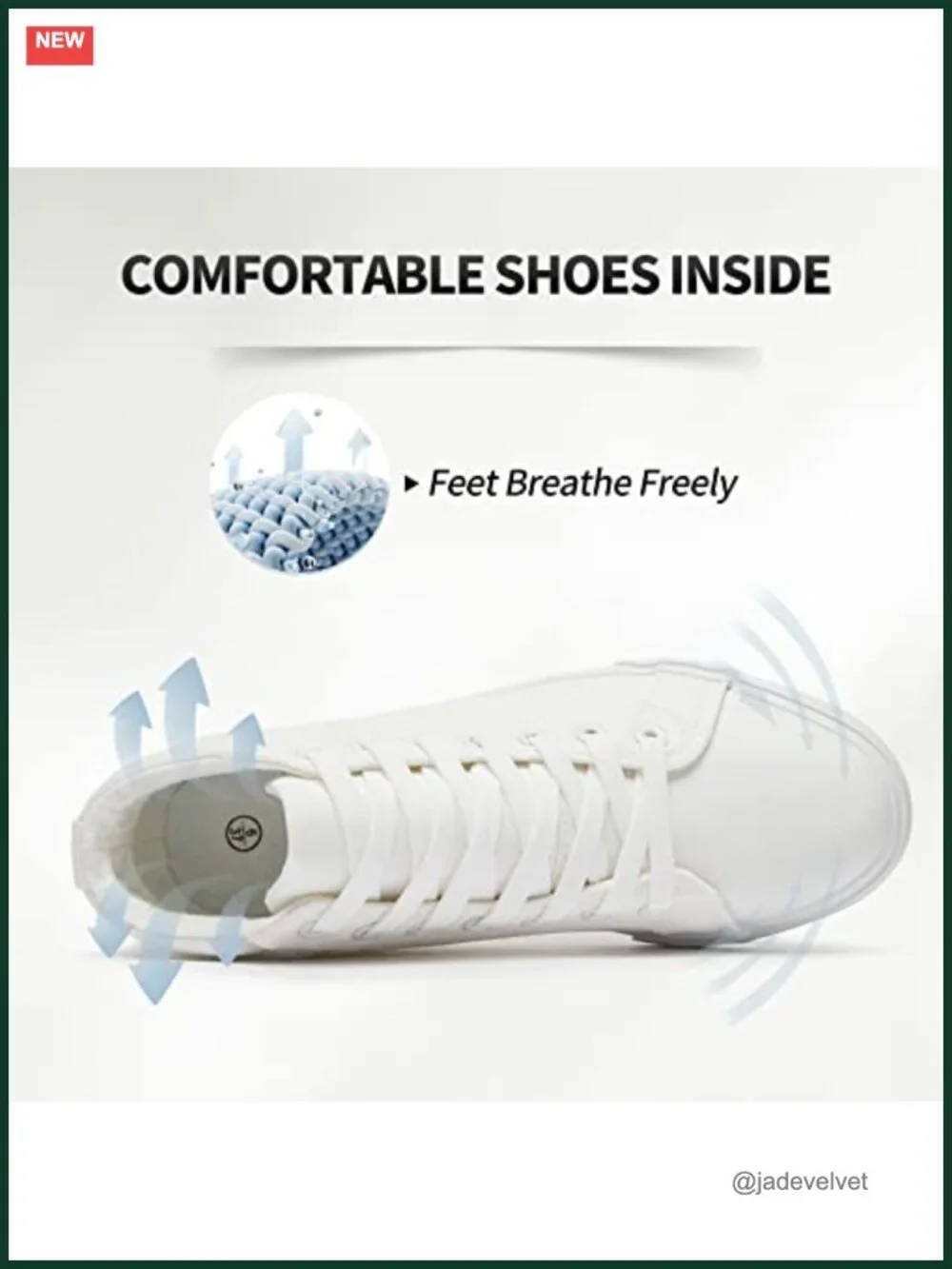 Canvas High Top Lace Up Sneakers - Breathable Casual Walking Shoes